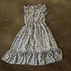 Girls size 8 floral dress
